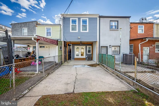 a view of a house with a patio