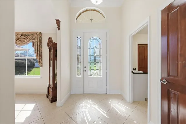a view of a livingroom with furniture and window