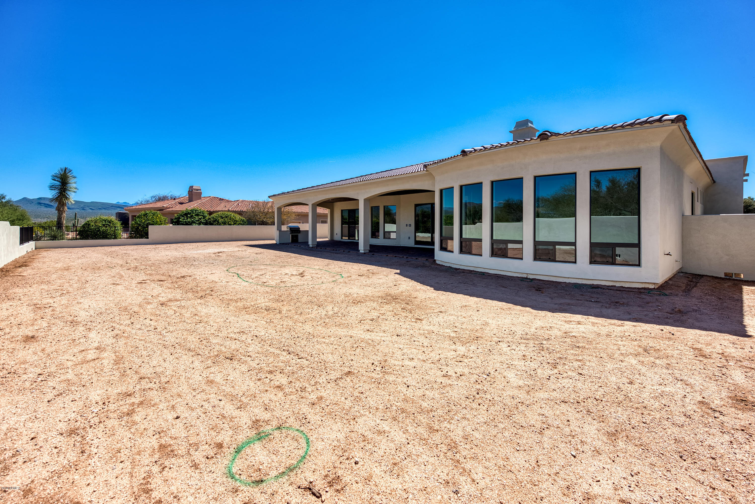 19004 East Picacho Road Rio Verde, AZ 85263 - Photo 32 of 36 030_Backyard and Large Covered Patio