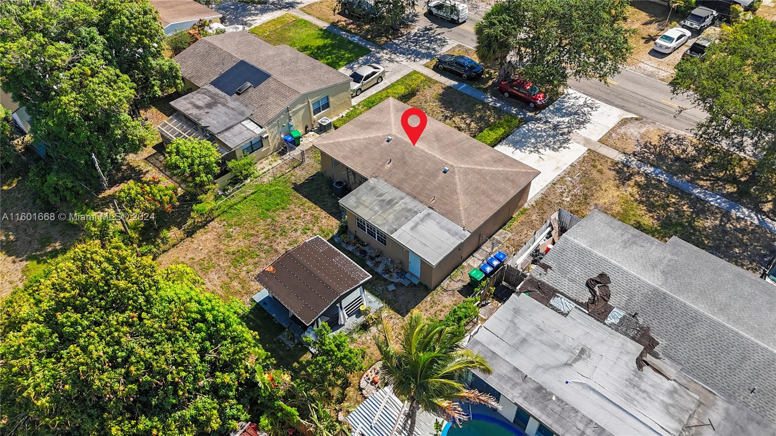 2919 Southwest 68th Avenue Miramar, FL 33023 - Photo 5 of 46 an aerial view of a house with a yard