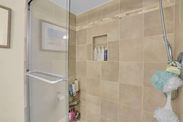 a view of a livingroom with furniture