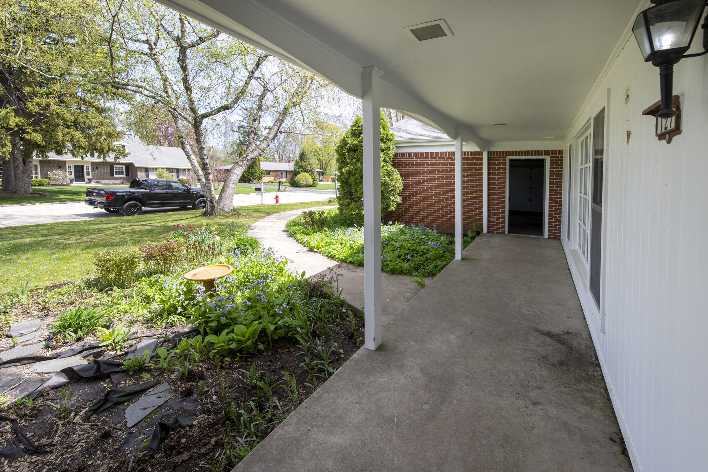 127 East Fox Dale Road Glendale, WI 53217 - Photo 69 of 79 Covered Porch to Garage