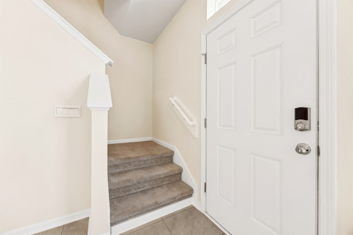 86440 Shortline Circle Yulee, FL 32097 - Photo 19 of 50 a view of staircase with white walls