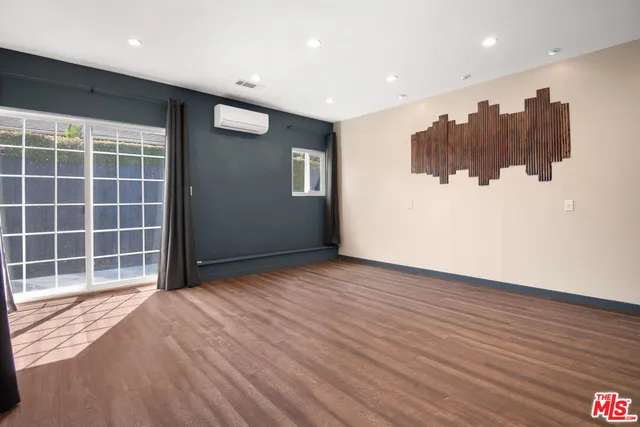a view of a livingroom with a staircase