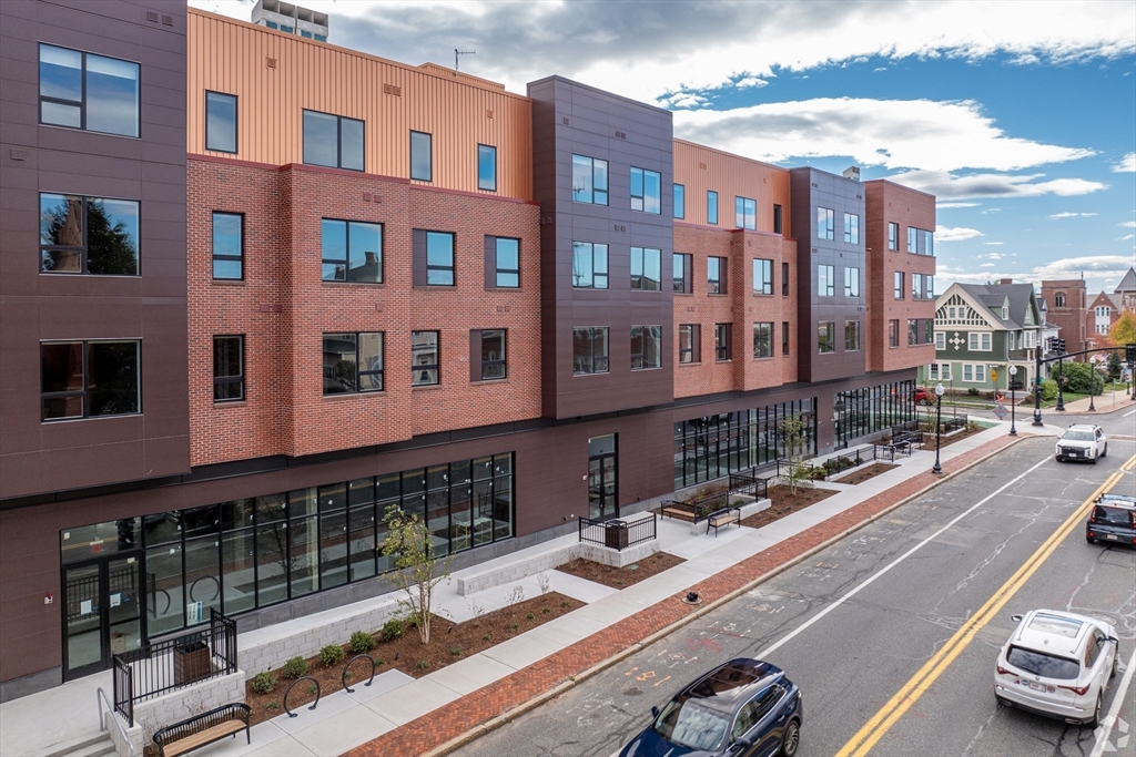 45 East Central Street, Unit 210 Natick, MA 01760 - Photo 13 of 16 a view of a street with a building