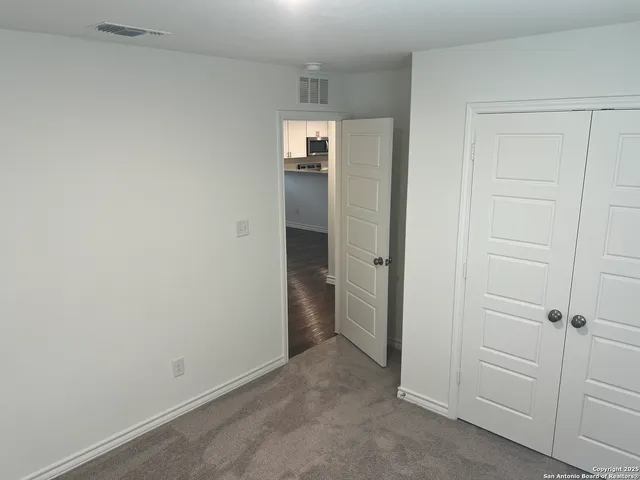 an empty room with an empty space