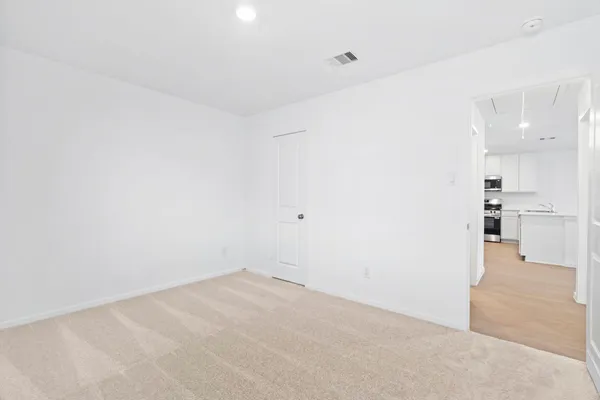an aerial view of residential building with ocean view