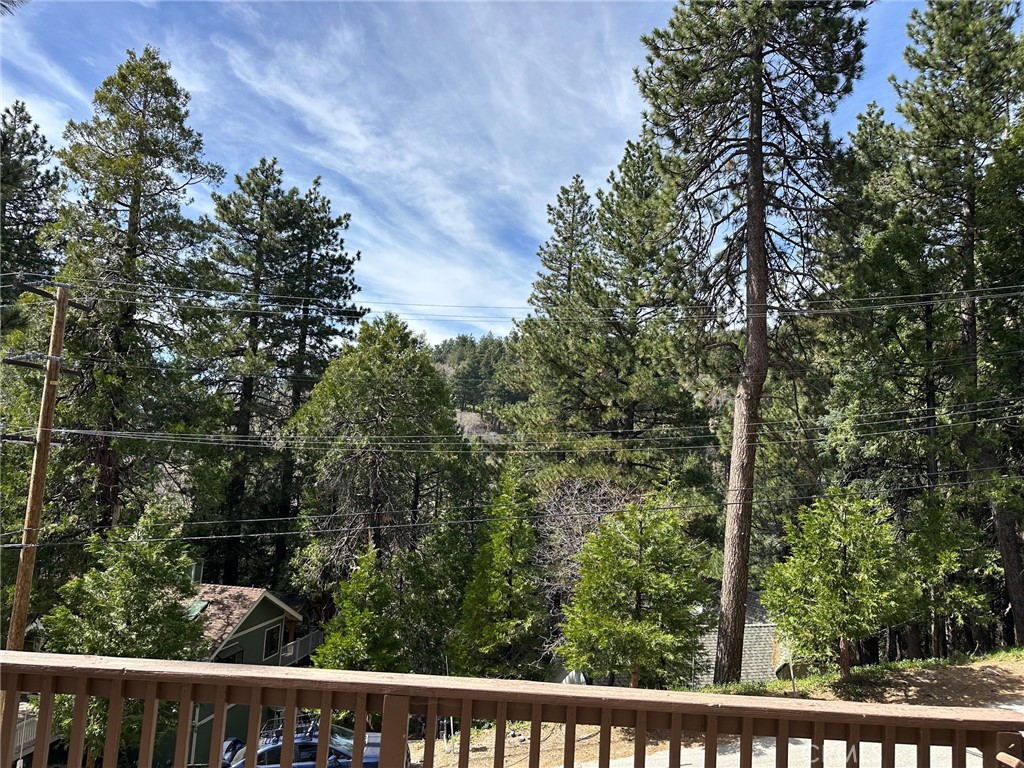 2551 Rim Of The World Drive Running Springs, CA 92382 - Photo 33 of 43 View of the trees from the balcony.