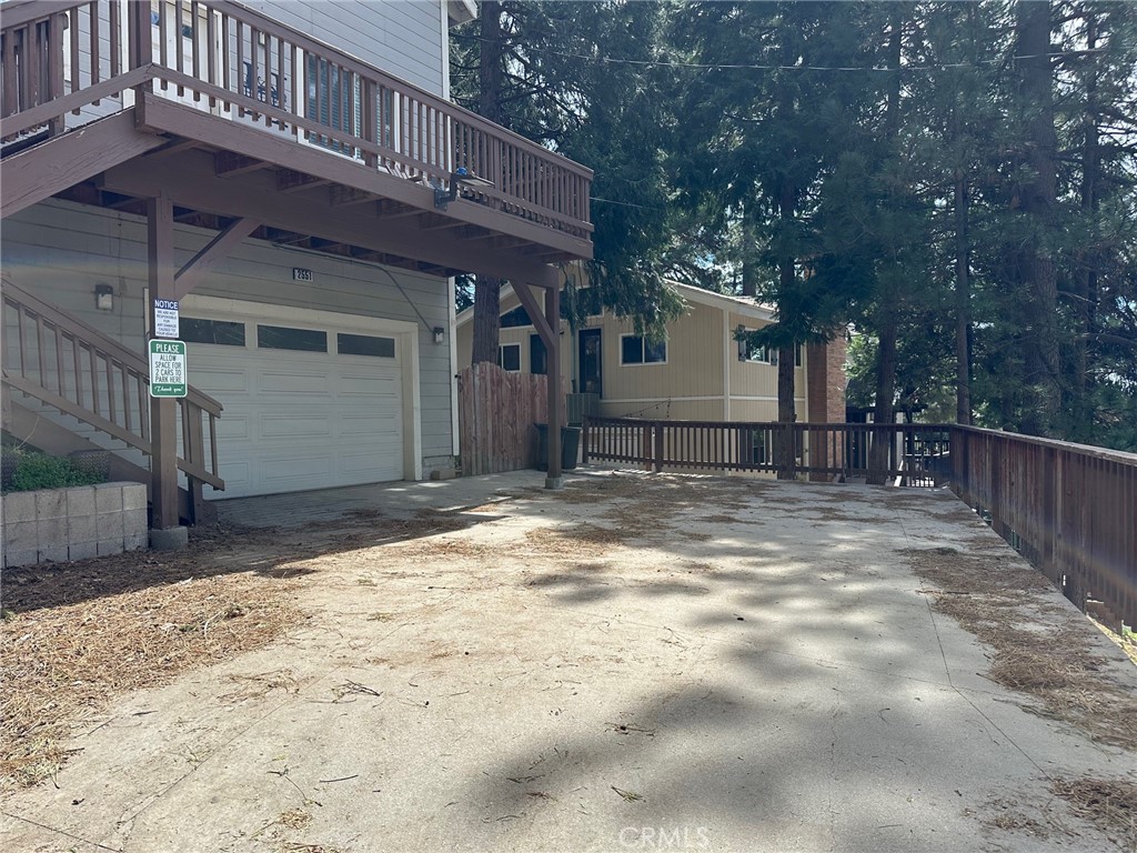 2551 Rim Of The World Drive Running Springs, CA 92382 - Photo 7 of 43 Large driveway. Plenty of parking