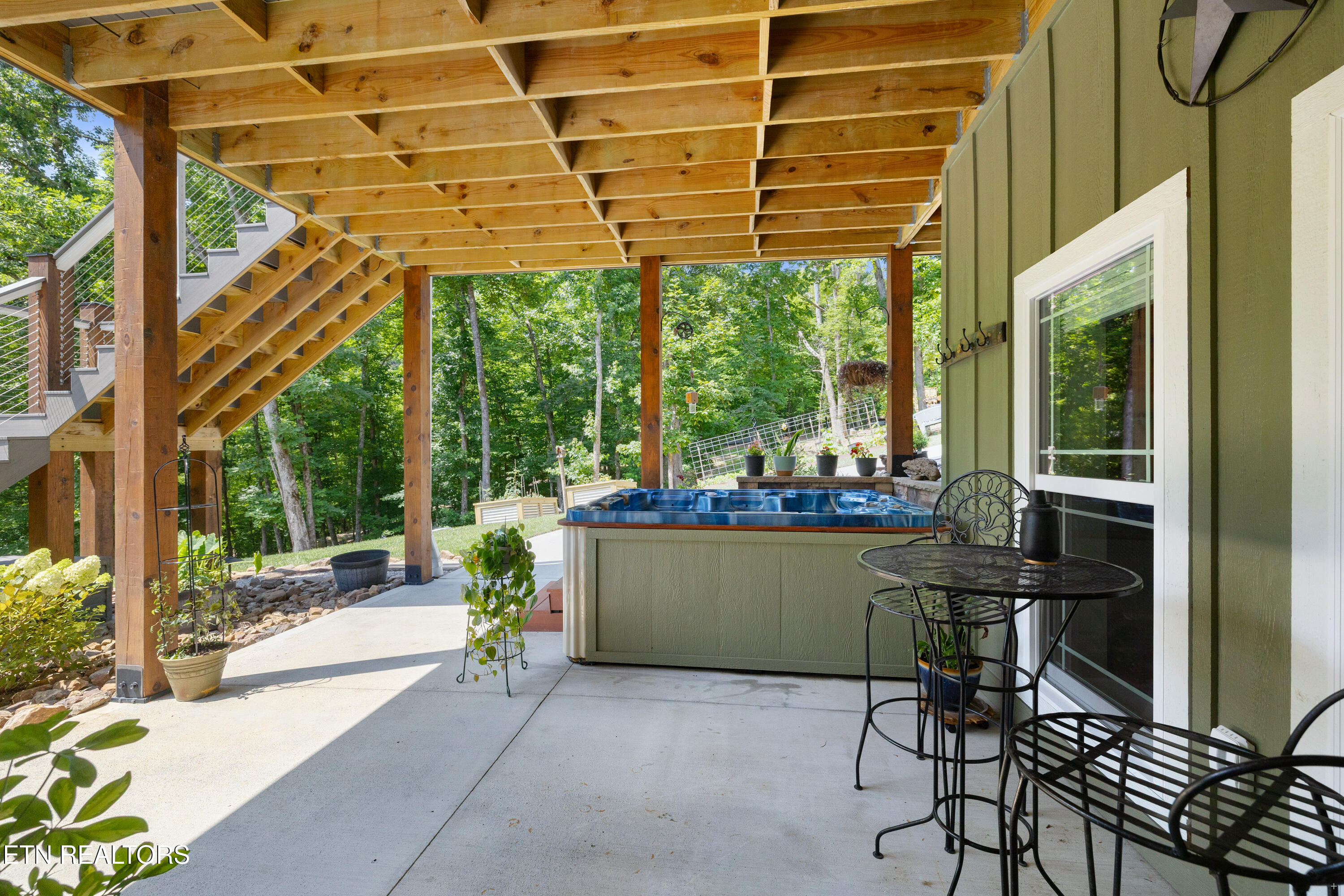 300 Black Fox Road Washburn, TN 37888 - Photo 50 of 53 Lower level patio area