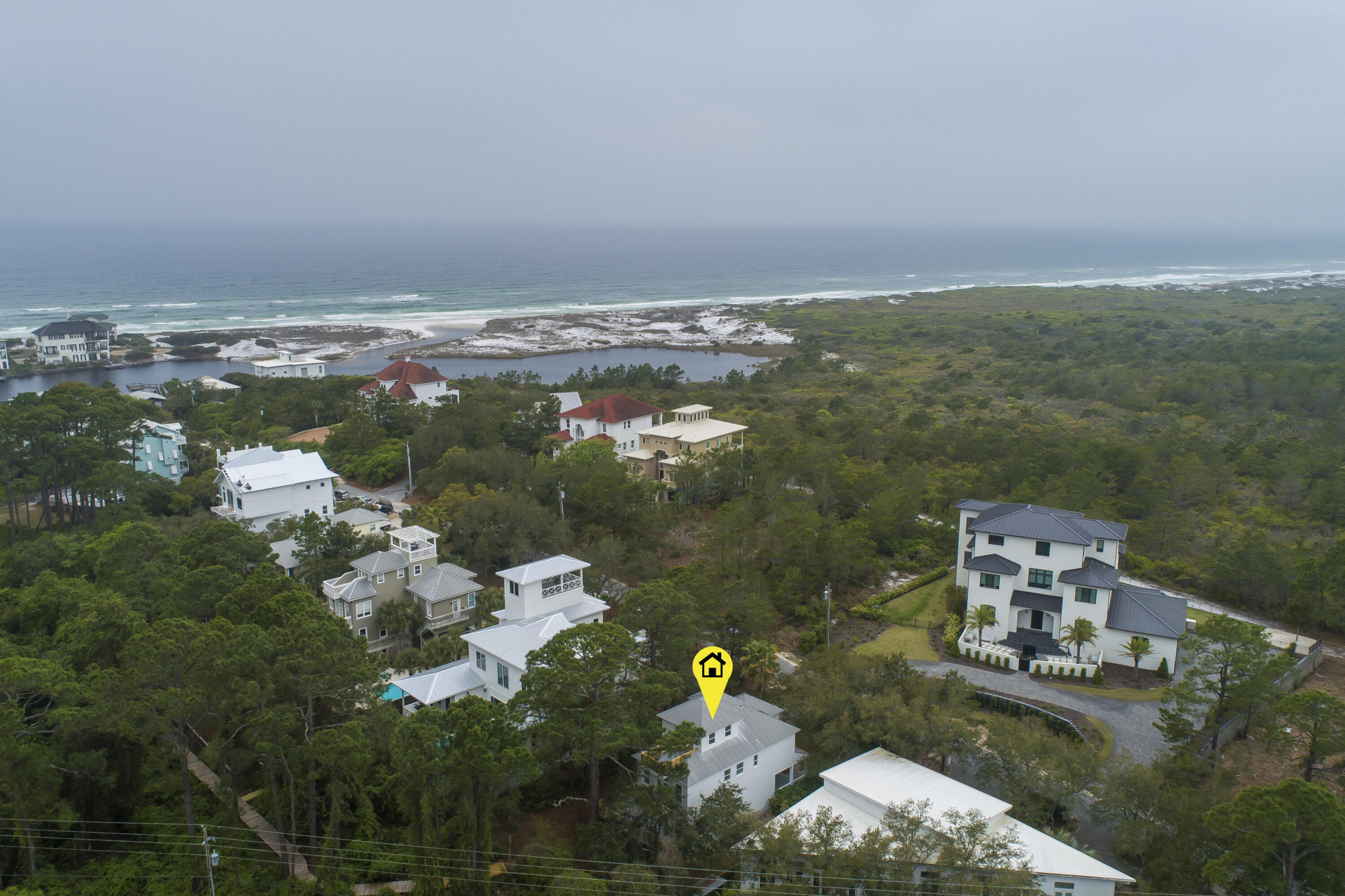 51 Loon Lake Drive Santa Rosa Beach, FL 32459 - Photo 2 of 49 an aerial view of a city with lots of residential buildings