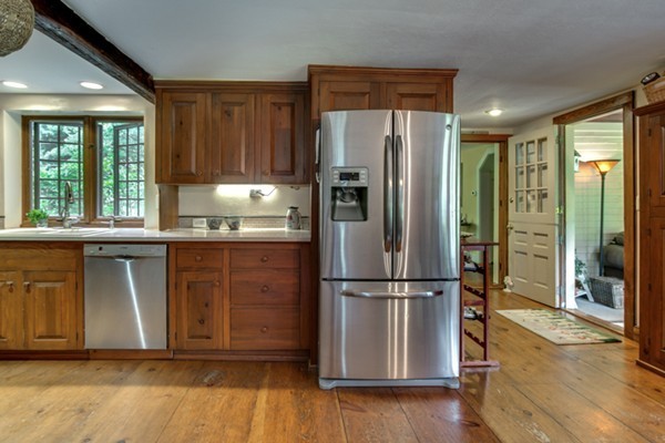 30 Oak Hill Road Harvard, MA 01451 - Photo 17 of 30 a kitchen with stainless steel appliances granite countertop a refrigerator and a sink