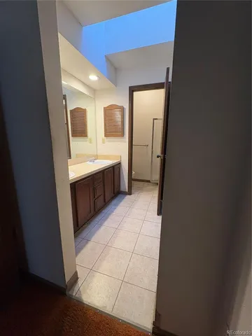 a view of empty room