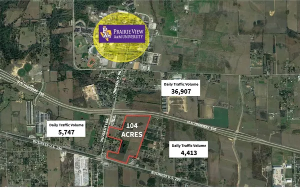 $8,900,000 | 0 Hwy 290 And University Dr Prairie View, Prairie View, TX 77445