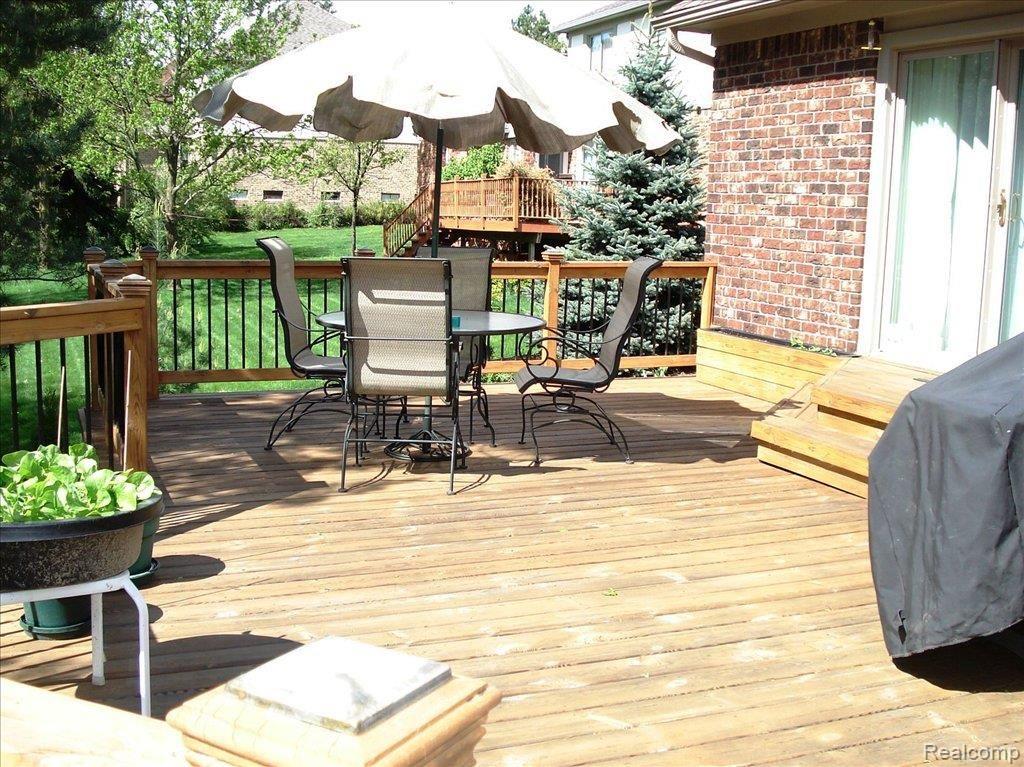 3508 Summit Ridge Drive Rochester, MI 48306 - Photo 8 of 25 back deck