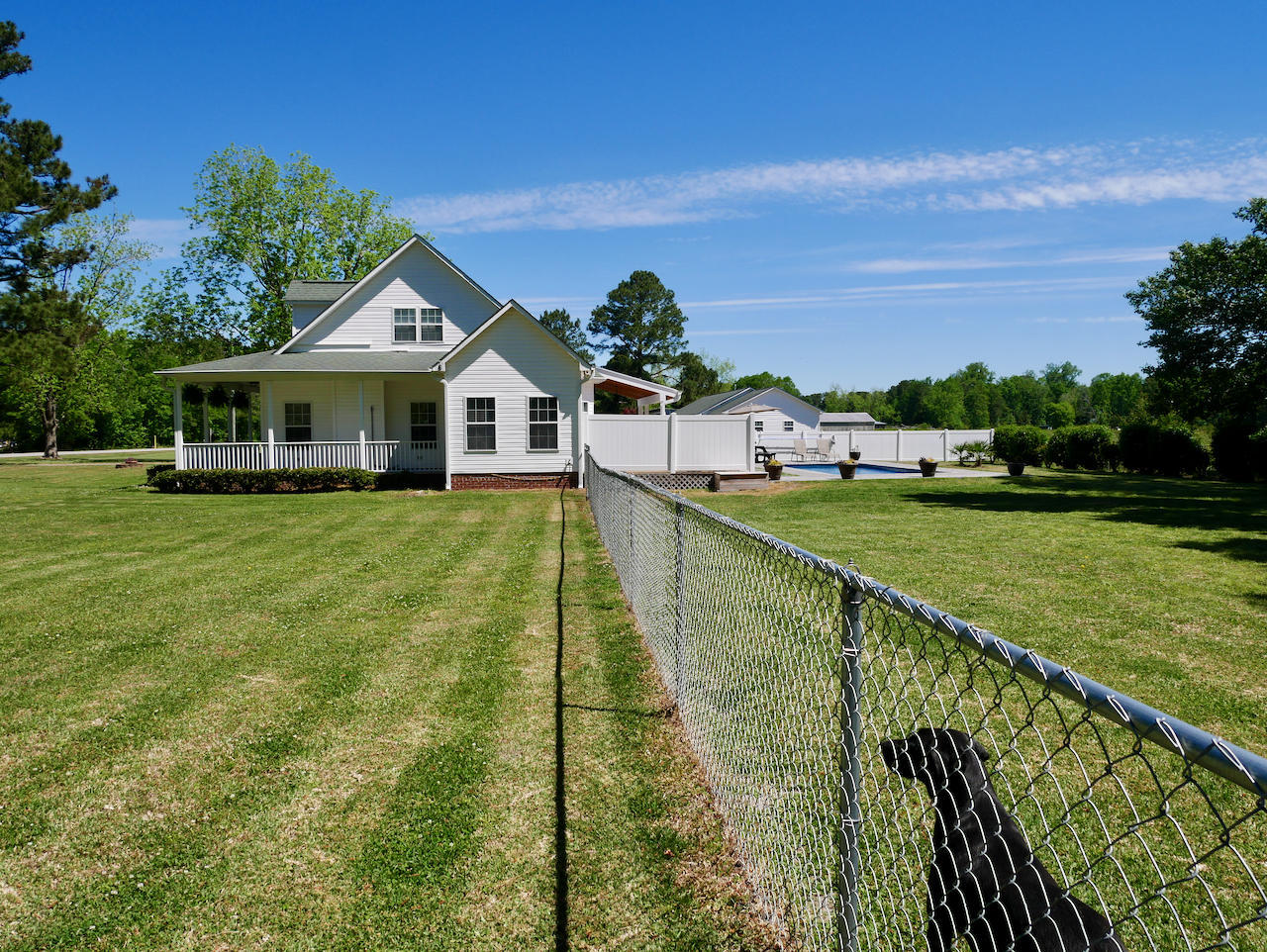 4218 Old Cherry Point Road New Bern, NC 28560 - Photo 5 of 76 Fenced back yard