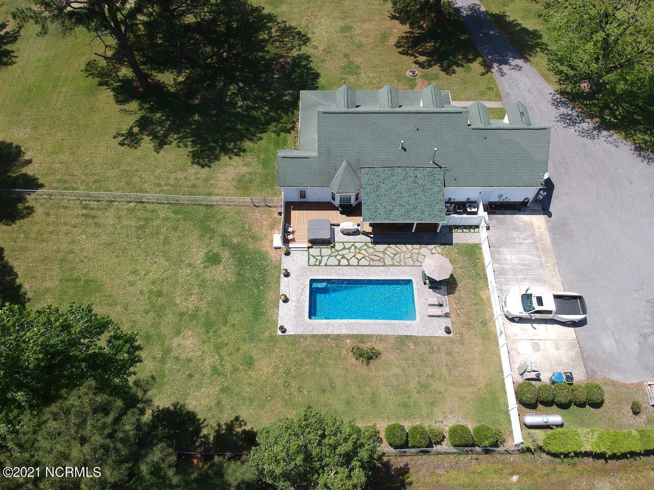4218 Old Cherry Point Road New Bern, NC 28560 - Photo 70 of 76 Overhead rear