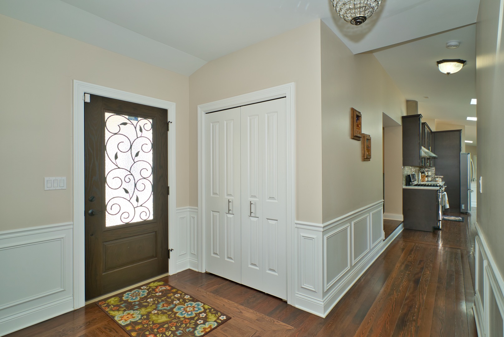 33W878 Army Trail Road Wayne, IL 60184 - Photo 20 of 36 a view of entryway with wooden floor