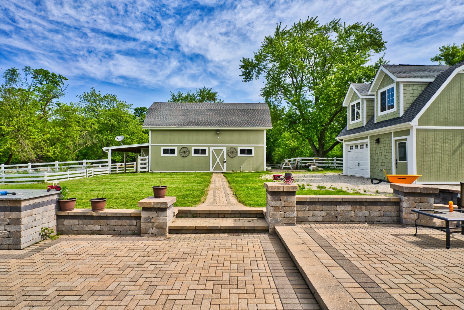 33W878 Army Trail Road Wayne, IL 60184 - Photo 10 of 36 a view of house with swimming pool outdoor seating