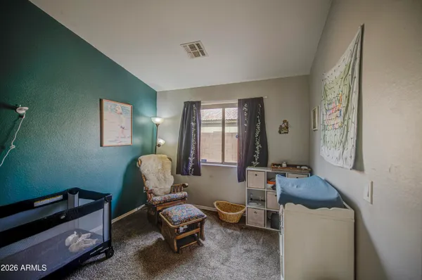 a view of a hallway with closet