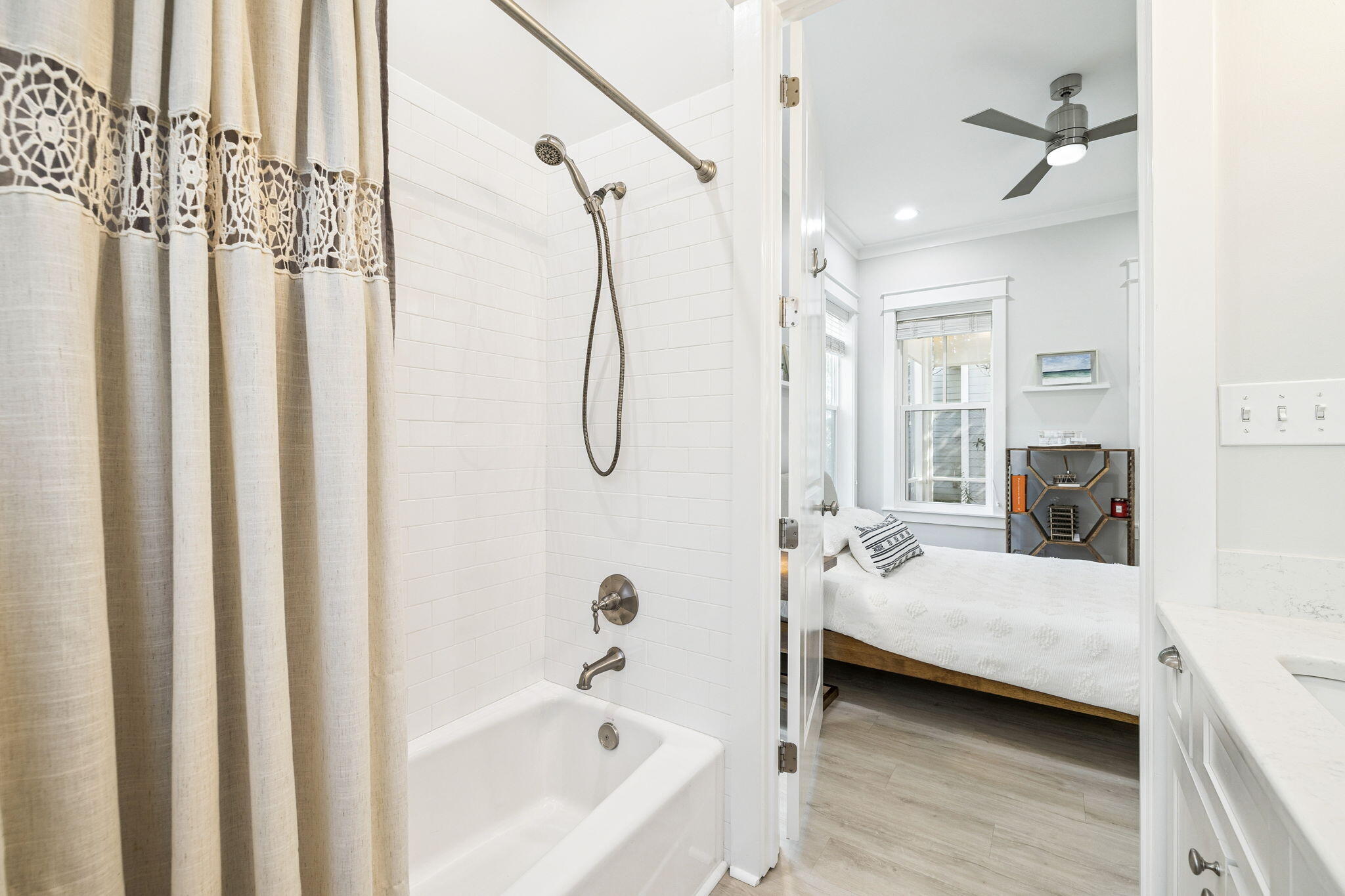 113 Nickajack North Santa Rosa Beach, FL 32459 - Photo 27 of 87 a bathroom with a tub a sink and a shower