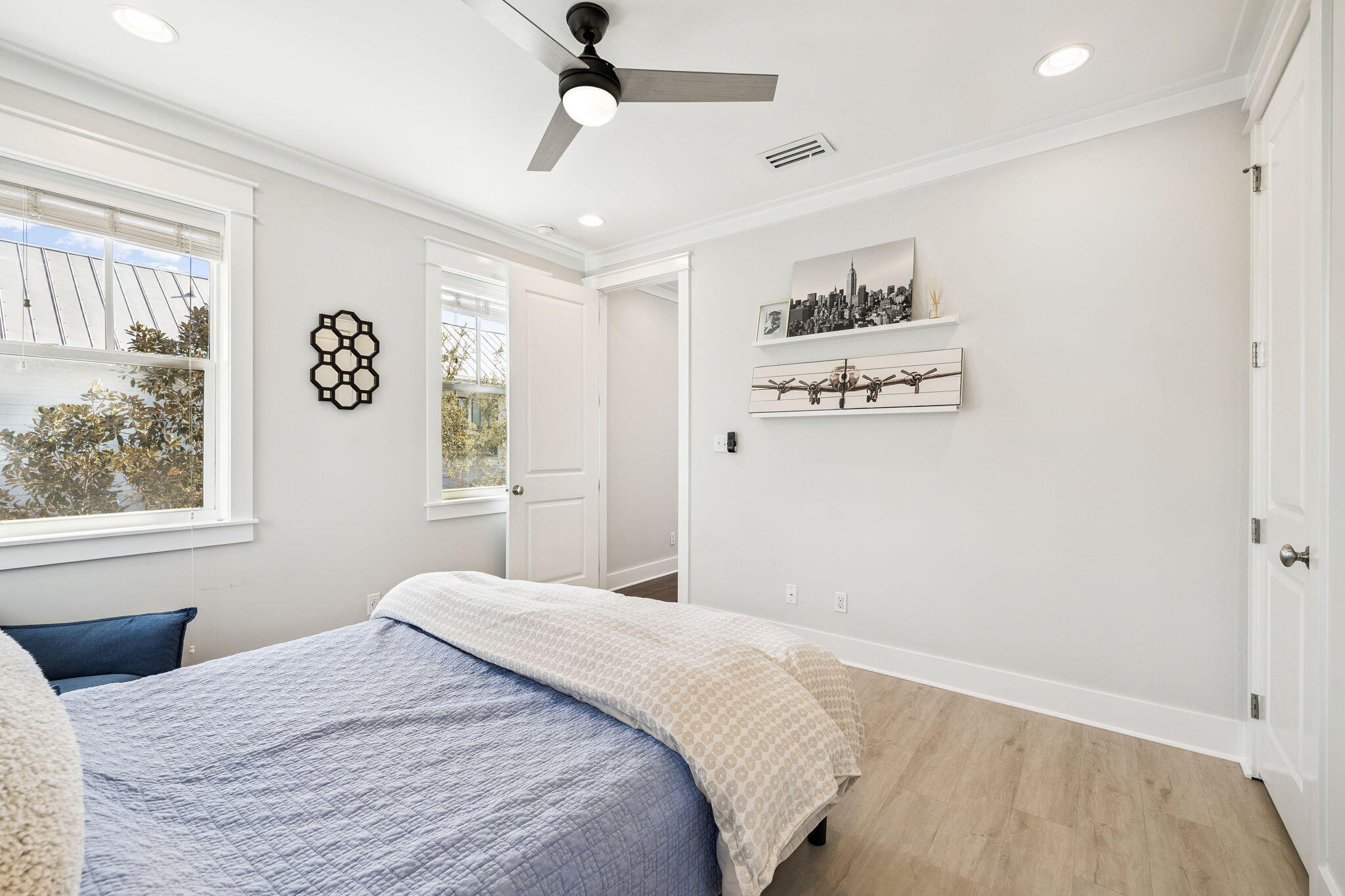 113 Nickajack North Santa Rosa Beach, FL 32459 - Photo 35 of 87 a bedroom with a large bed and a window