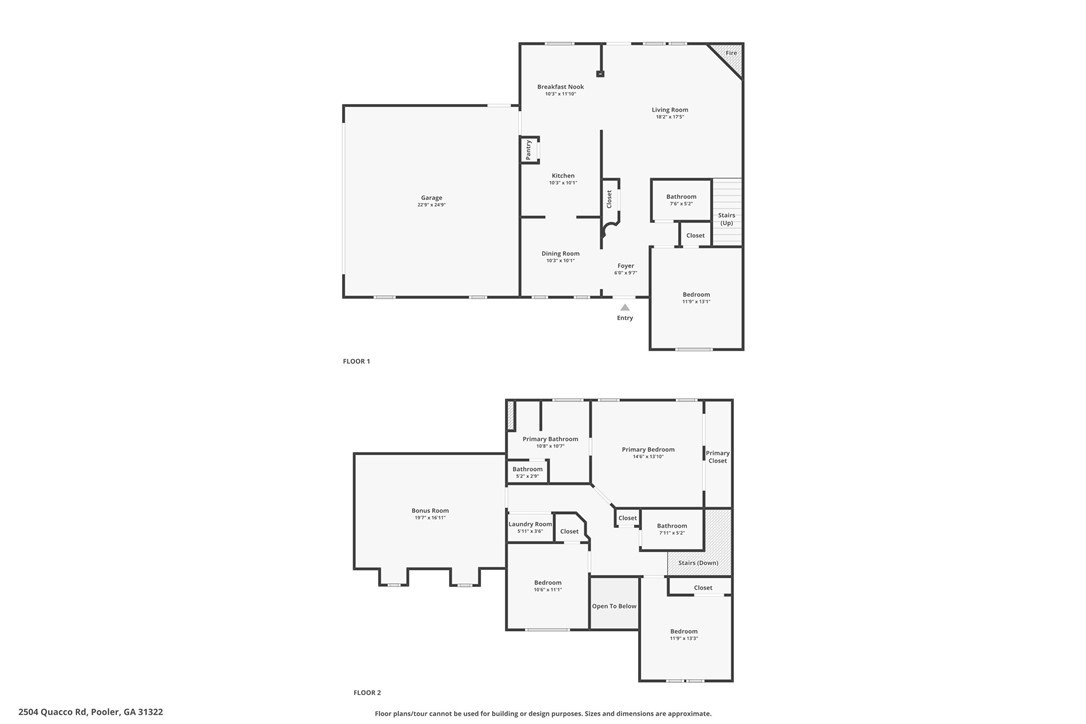 2504 Quacco Road Pooler, GA 31322 - Photo 58 of 58 Floor Plan