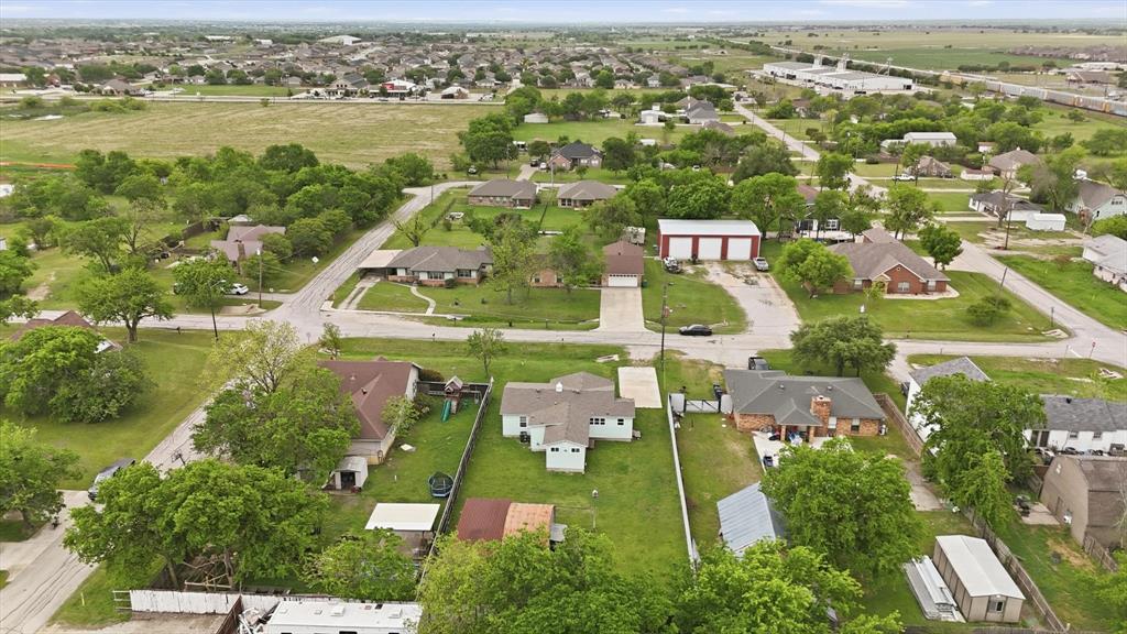 204 East Bailey Street Ponder, TX 76259 - Photo 23 of 33 Aerial view of residential area