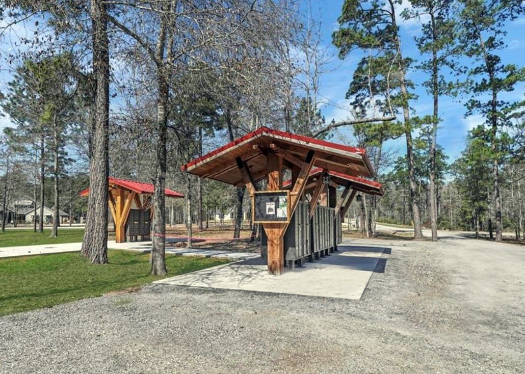 5-6-229 Dipping Vat Road Huntsville, TX 77340 - Photo 15 of 22 a view of a park with iron fence