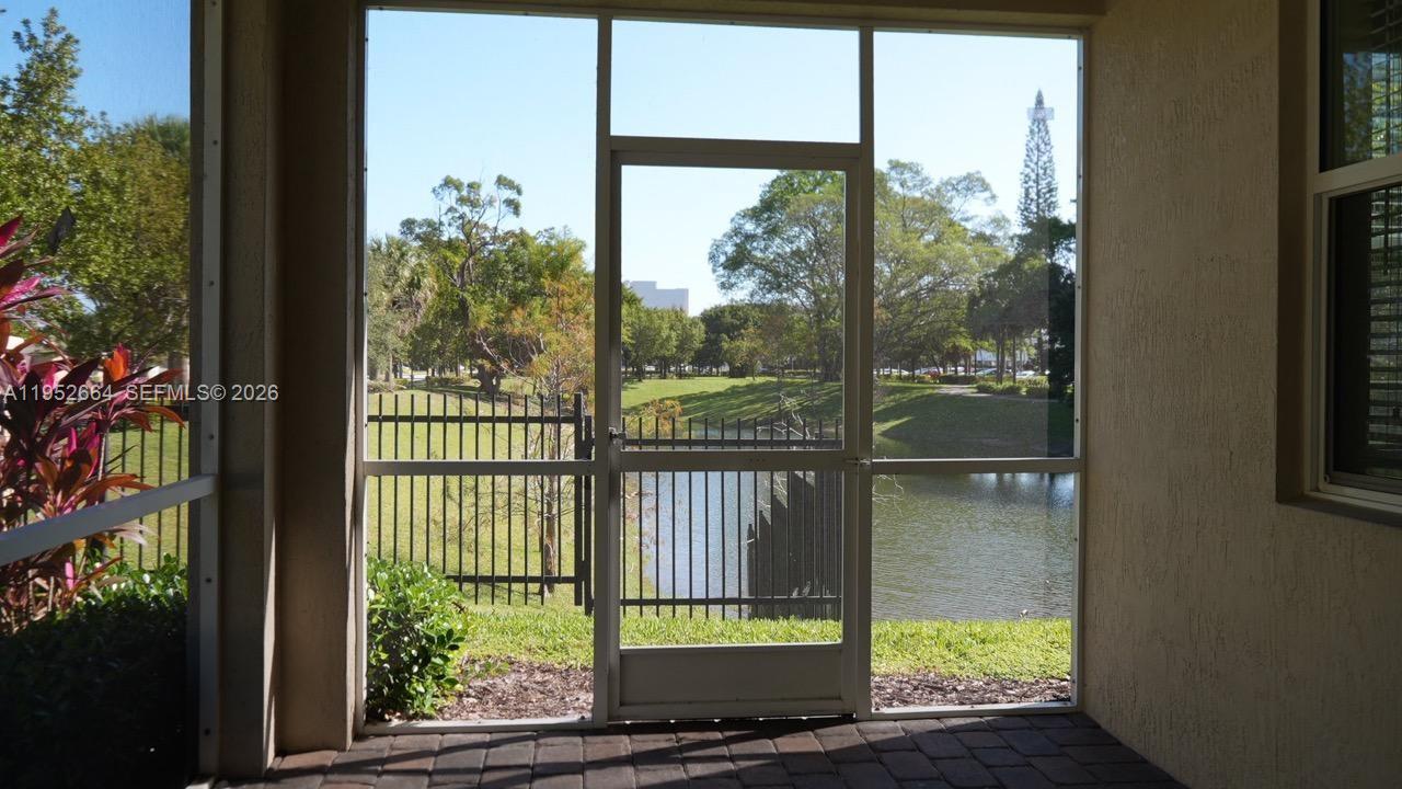 3917 Mahogany Lane Hollywood, FL 33021 - Photo 15 of 16 a view of a door and a window