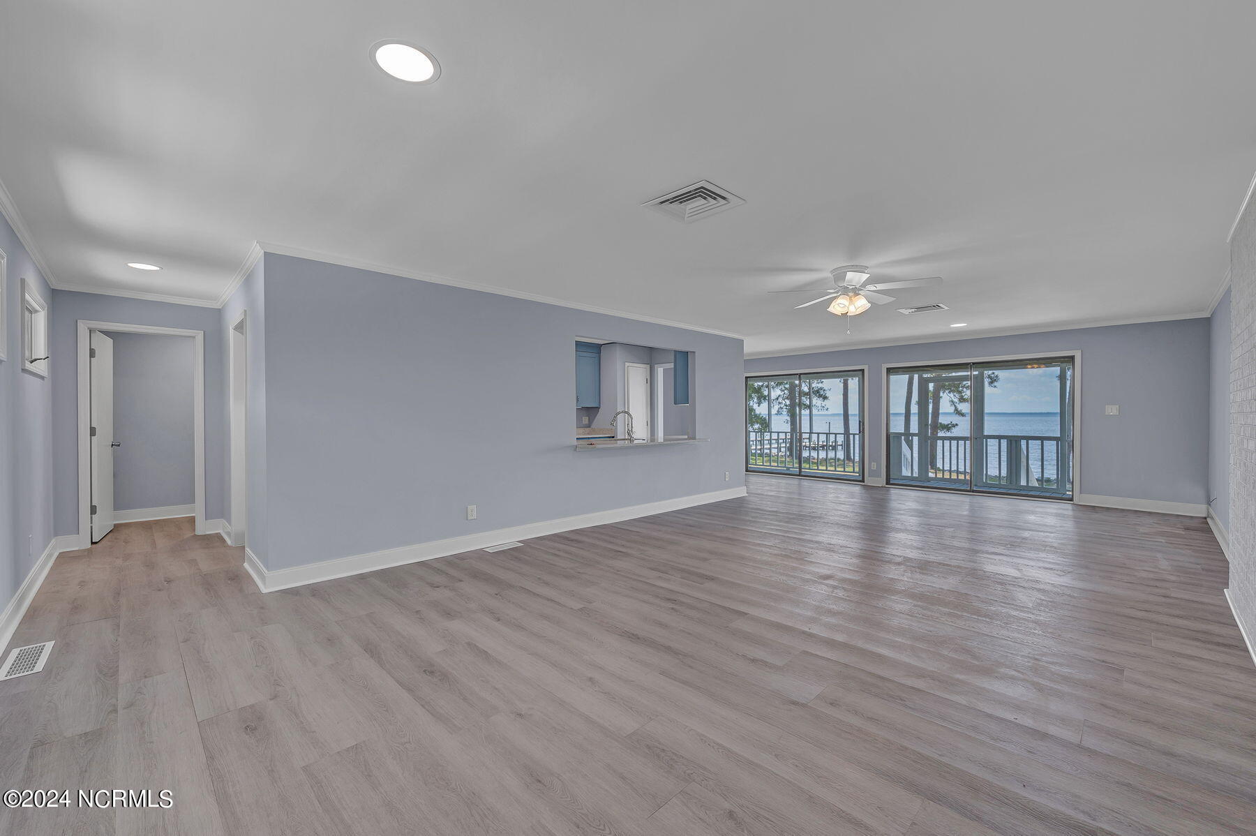 2017 Old Pamlico Beach Road West Belhaven, NC 27810 - Photo 5 of 26 Walk through the front door and be greeted by the water!
