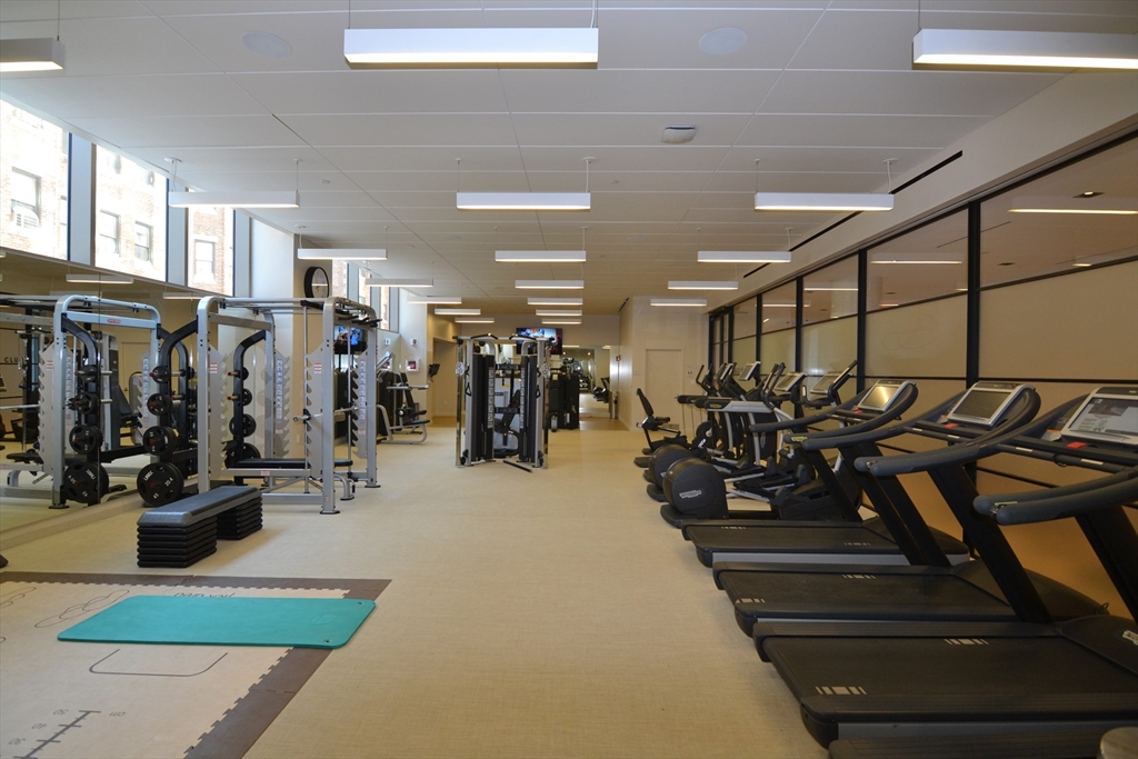 1282 Boylston Street, Unit 725 Boston, MA 02215 - Photo 6 of 18 a view of a room with gym equipment