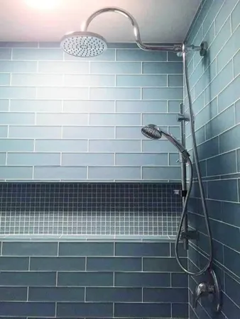 a bedroom with a large bed and a dresser