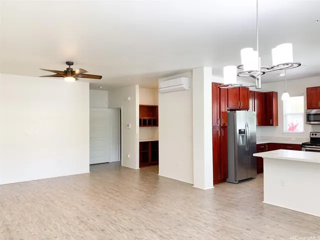 a view of a kitchen and a sink