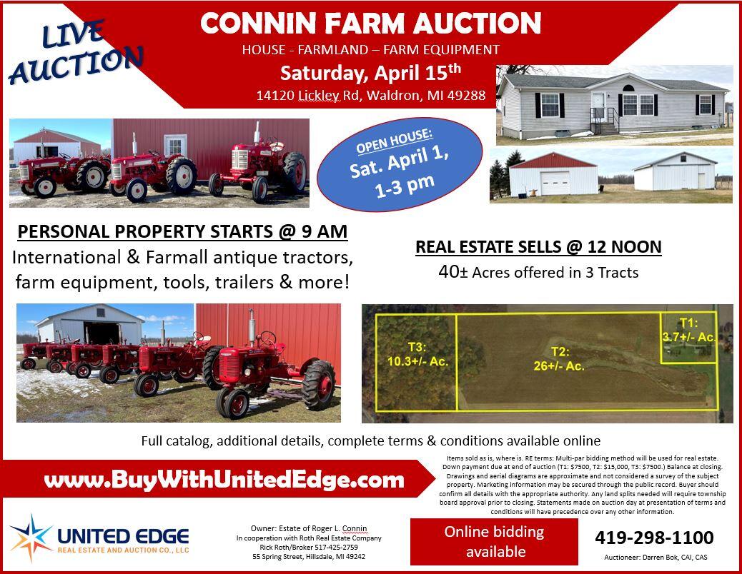-vl Lickley Road Waldron, MI 49288 - Photo 2 of 6 flyer snip