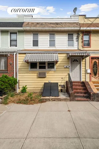 a view of a house with a patio