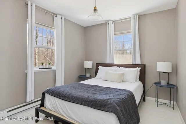 a view of a backyard of the house