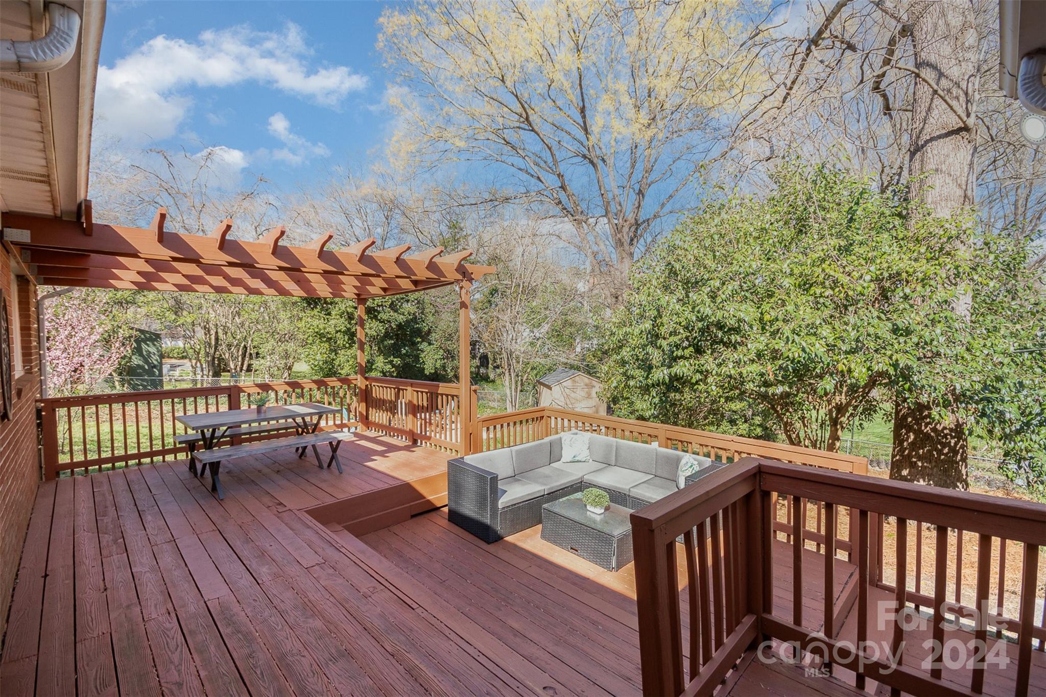 3901 Sulkirk Road Charlotte, NC 28210 - Photo 20 of 24 a view of a balcony with chairs