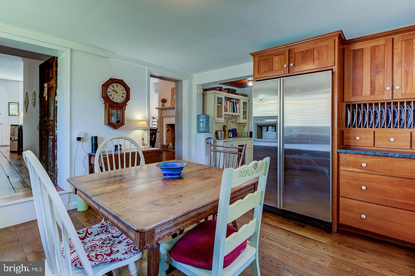 100 Walker Road Landenberg, PA 19350 - Photo 20 of 43 eat-in kitchen with frig view