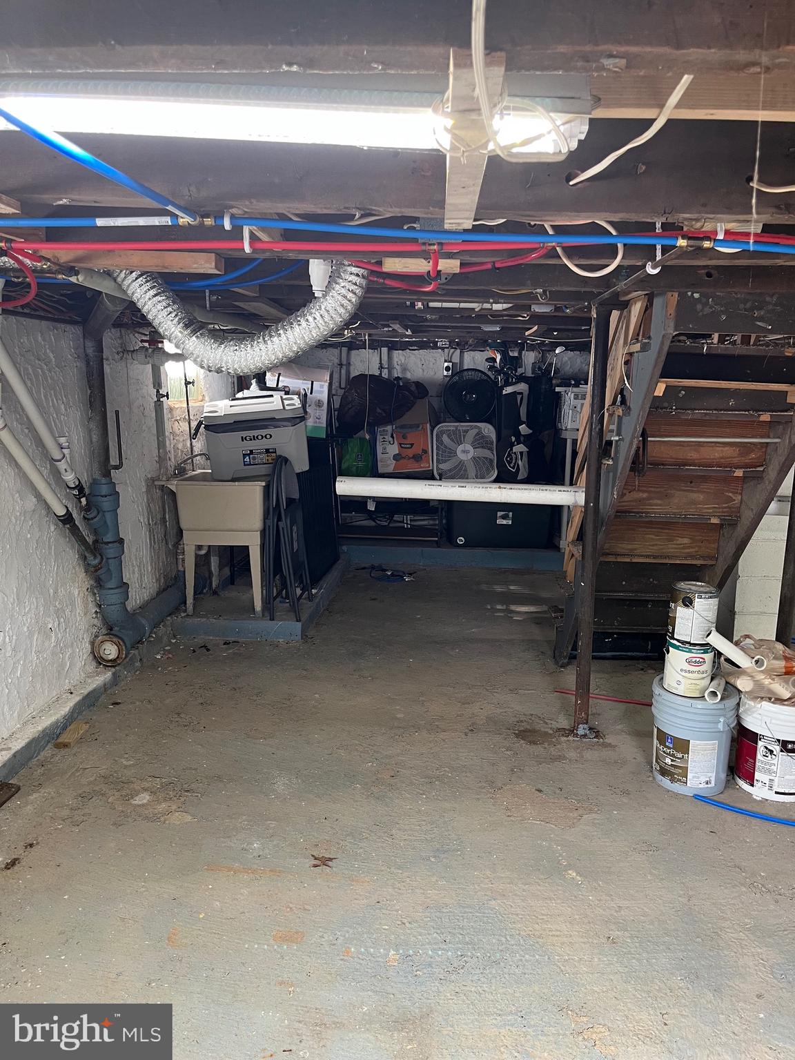 909 3rd Avenue Croydon, PA 19021 - Photo 34 of 34 a view of room with a refrigerator and chairs