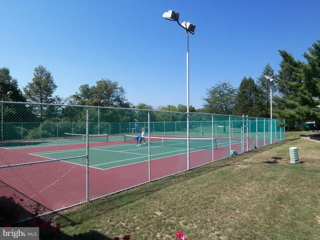 a view of a tennis court
