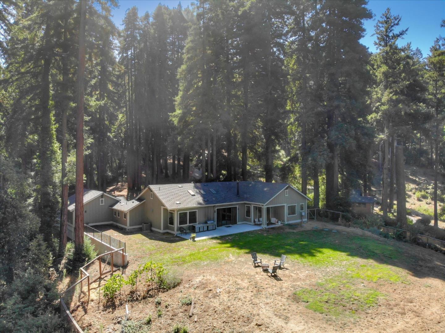 355 McKee Road Felton, CA 95018 - Photo 40 of 71 swimming pool view with a seating space