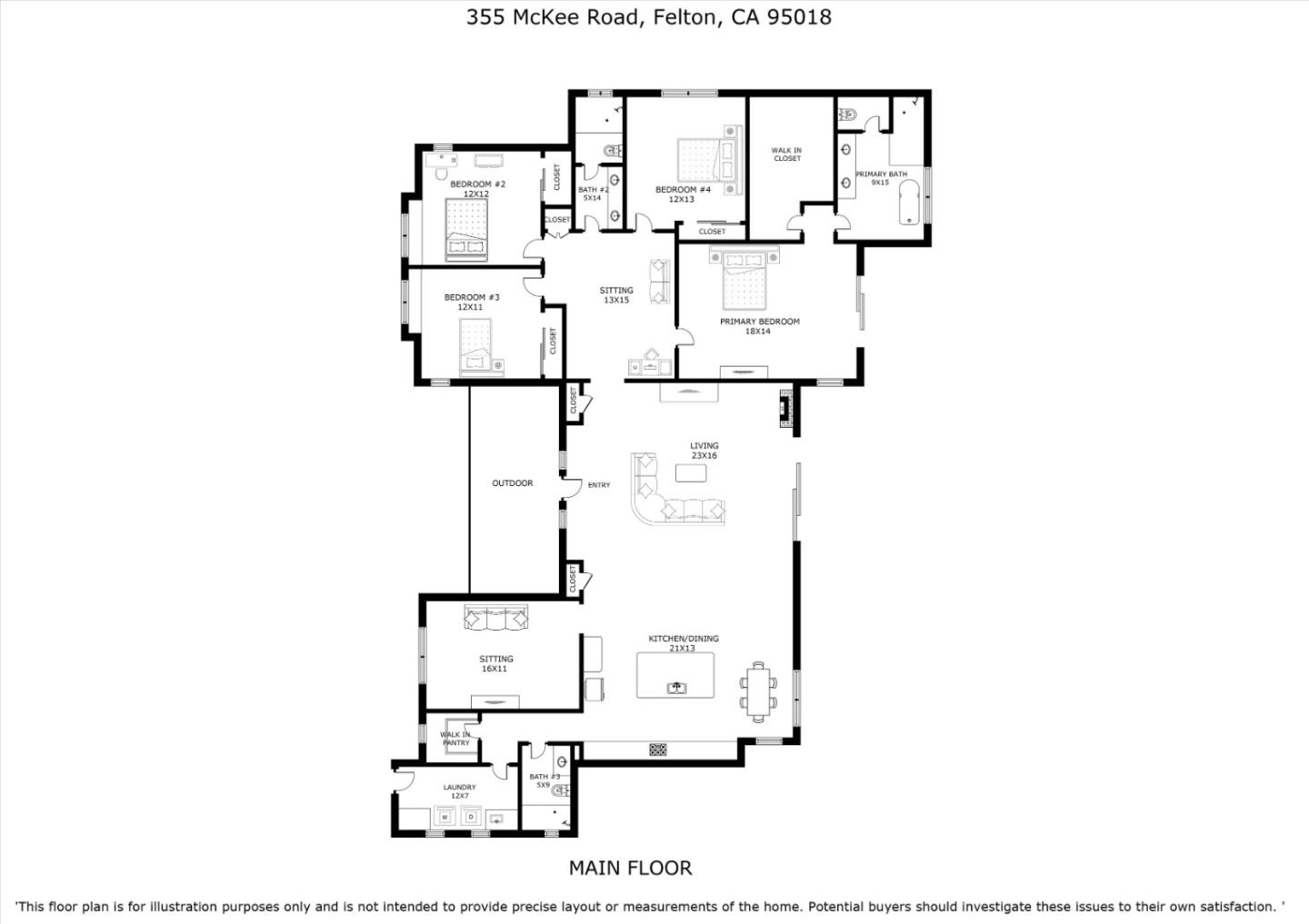 355 McKee Road Felton, CA 95018 - Photo 71 of 71 a picture of a bench in front of a building