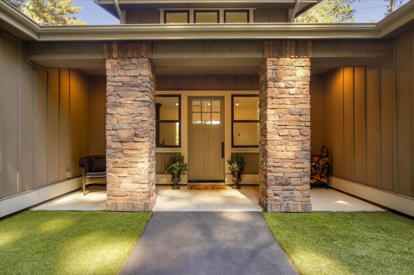 355 McKee Road Felton, CA 95018 - Photo 10 of 71 a front view of a house with a yard