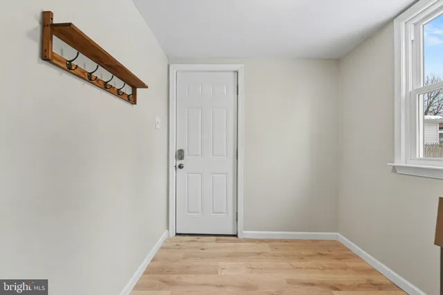 a view of an entryway