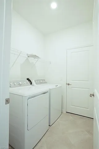 a view of a small space