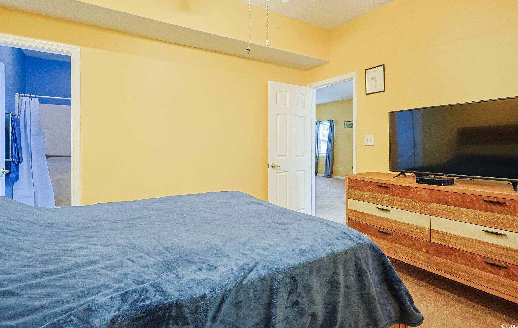 2302 Sweetwater Boulevard, Unit 2302 Murrells Inlet, SC 29576 - Photo 17 of 24 Bedroom featuring light carpet