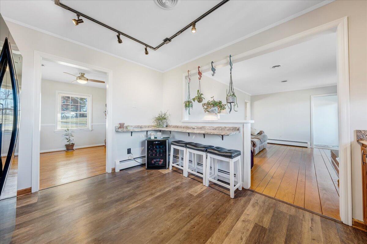 857 Olney Road Vinton, VA 24179 - Photo 7 of 45 a kitchen with stainless steel appliances a stove and cabinets