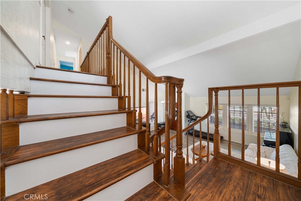 38 Carver Irvine, CA 92620 - Photo 28 of 55 a view of entryway and hall with wooden floor