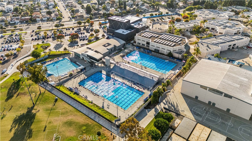 38 Carver Irvine, CA 92620 - Photo 53 of 55 an aerial view of a house with a garden and deck